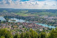 Stein am Rhein aan de oever van de Rijn in de zomer van Sjoerd van der Wal Fotografie thumbnail