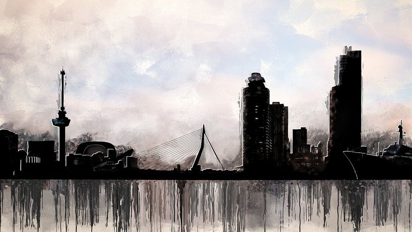 Stadt Rotterdam von Arjen Roos