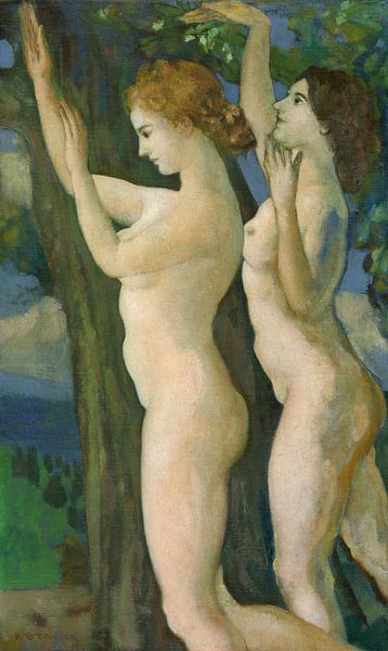 Arthur Bowen Davies,Süße tremulöse Blätter von finemasterpiece