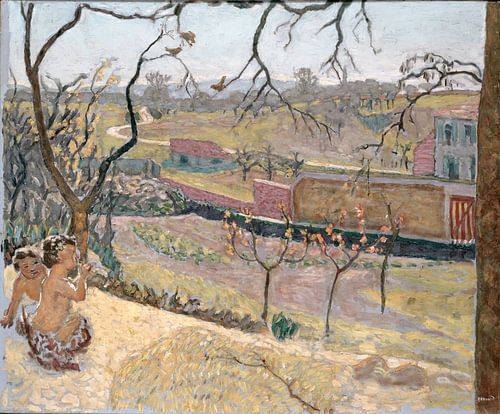 Frühes Frühjahr Little Fauns. Pierre Bonnard
