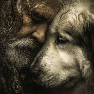 The Gentle Guardian | Portrait of a Pyrenean Mountain Dog