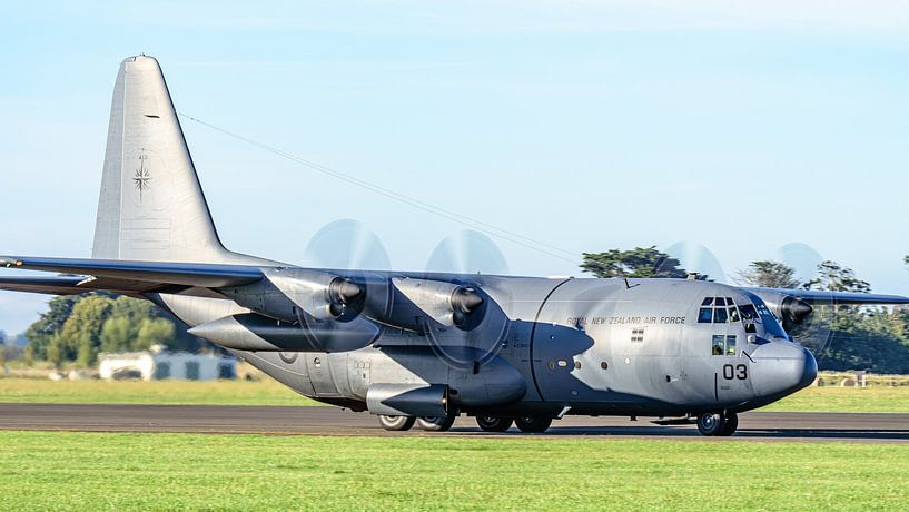 Royal New Zealand Air Force Lockheed C-130H Hercules. by Jaap van den Berg