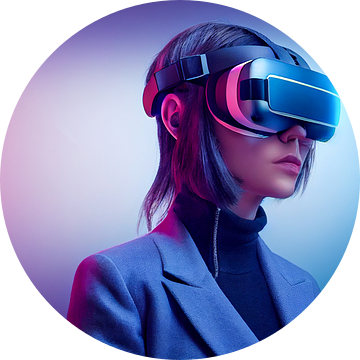 Vrouw met VR-bril, afbeelding 03 van Animaflora PicsStock