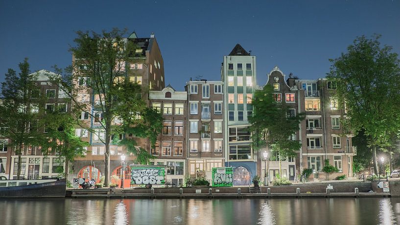 Amsterdam in de nacht 2.0 by Stijn van Hulten