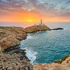 Sonnenaufgang am Faro de Cala Figuera auf Mallorca von Michael Valjak