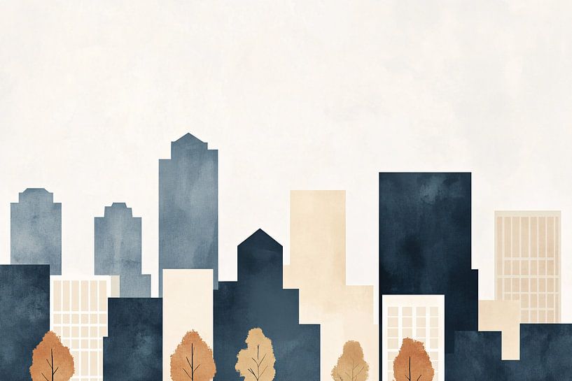 Moderne minimalistische urbane Kunst von Imperial Art House