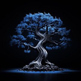 Tree of life blue by TheXclusive Art