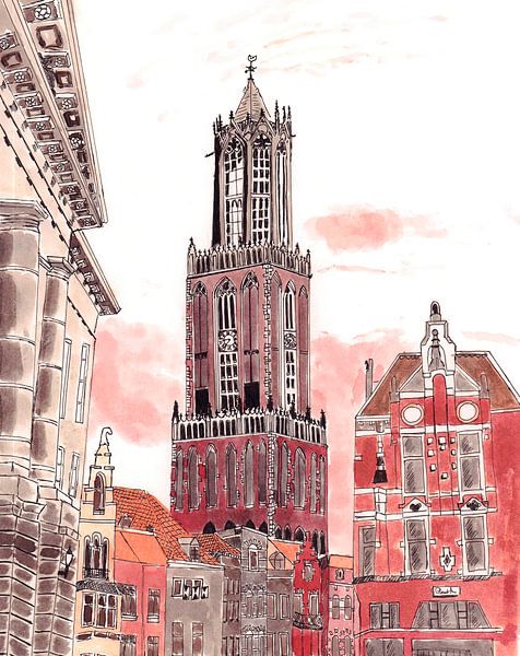 Dom tower utrecht by djcartsupplies