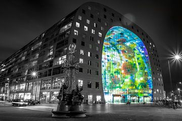 Markthalle Rotterdam mit wunderschönen Farben von Timo  Kester