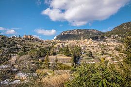 Valldemossa in der Serra de Tramuntana, Mallorca von Christian Müringer