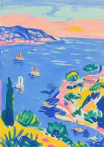 Franse Rivièra Pastel