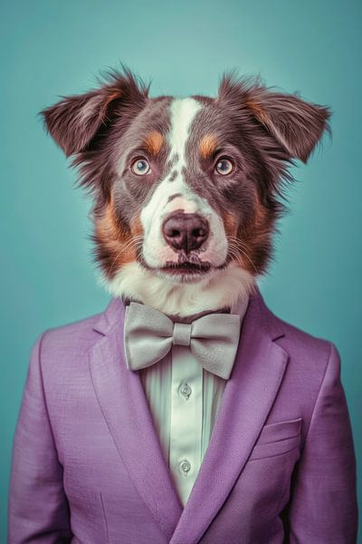 Australian Shepherd by Poster Art Shop