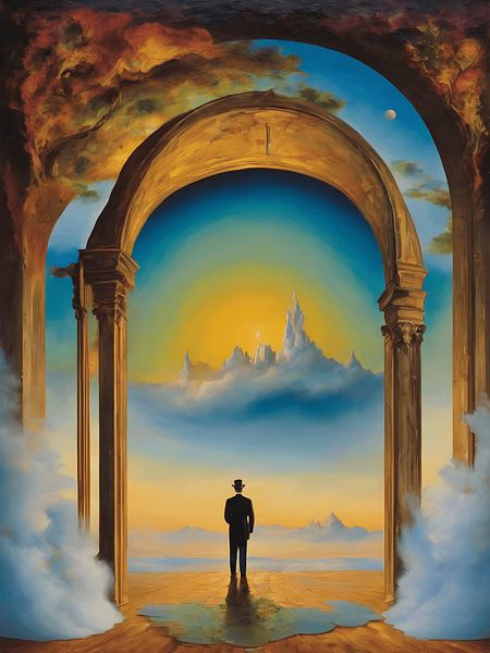 The gateway to the other world by Jolique Arte