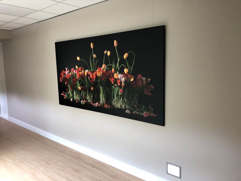 Tulpen stilleven, van Dirk Verwoerd