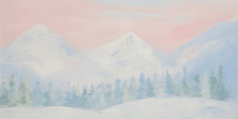 Snowy Swedish landscape by Whale & Sons