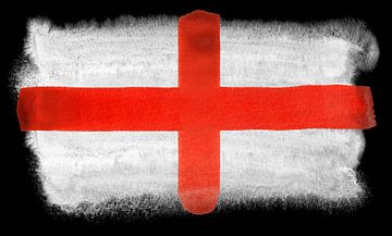 Symbolische nationale vlag van Engeland van Achim Prill