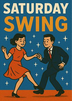 Samstag Swing - Retro-Tanzabend Poster