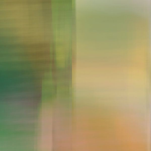 Multicolor metallic abstract in green, pink, yellow. Neon gradient II by Dina Dankers