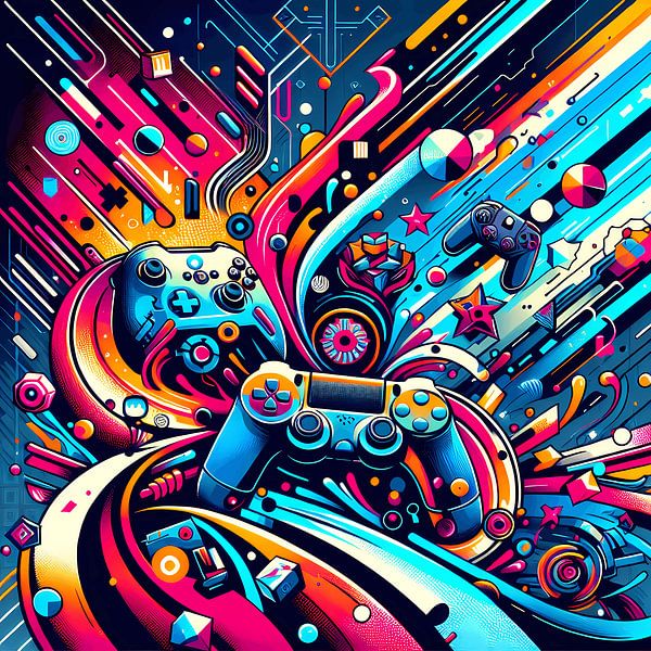 Gaming Universe Wandposter von RavenC Store