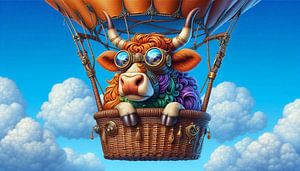 Aventurier Steampunk Balloon Cow