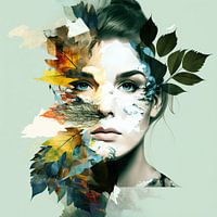 Women's portrait collage #06