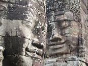 boedhha gezicht tempel - Cambodja van Nicole - Creative like Nomads thumbnail