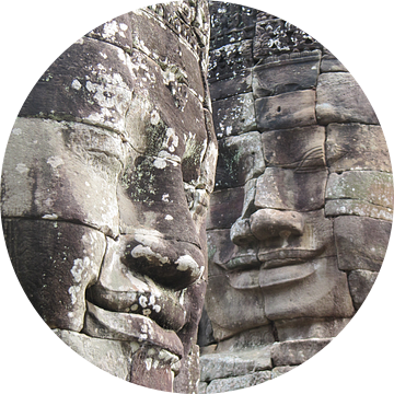 boedhha gezicht tempel - Cambodja van Nicole - Creative like Nomads