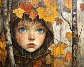 Autumn rain by Jutta Maria Pusl