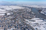 Winter in Zilverstad Schoonhoven. van Jaap van den Berg thumbnail