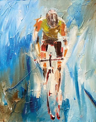 The Cyclist by Frans Mandigers