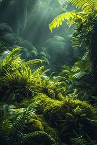 Wandern im Wald