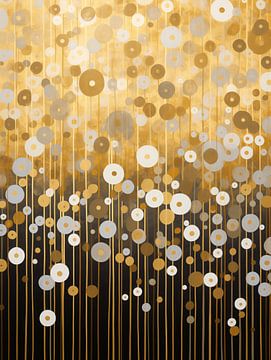 Gouden weide bij Klimt van Frank Daske | Foto & Design