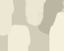 Abstract organic shapes neutral colors no. by Dina Dankers