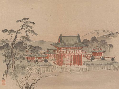 Motif from Yōfu gajō (Picture Album of the Peaceful Capital)