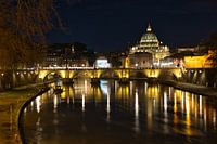 Ansicht des Petersdoms im Vatikan in Rom (Italien)