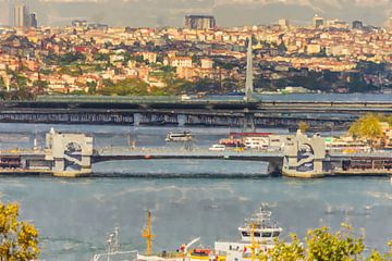 View over the Golden Horn by Frank Heinz