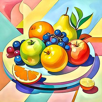 Fruit in pastel #2