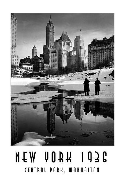 New York 1936: Central Park, Manhattan by Christian Müringer
