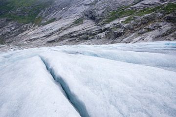 Nigardsbreen gletsjes van Jarno van Bussel
