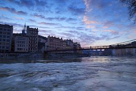 Saône Blue Hour