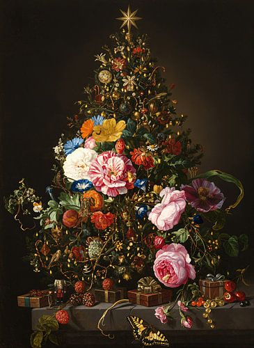 Weihnachten in voller Blüte