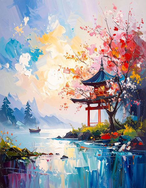 Japans landschap van Mustafa Kurnaz