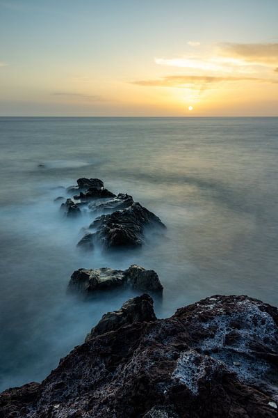 Coucher de soleil Ponta do Sol (vertical) par Anneke Hooijer