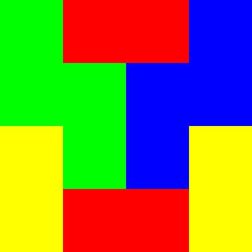 4x4 in 16 | Morphing | 4xT | V=056-30 | P #01 van Gerhard Haberern