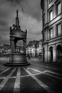 Historischer Renaissance-Marktbrunnen, Mainz von Jens Korte