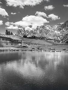 Mahlknechthütte auf der Seiser Alm, Südtirol