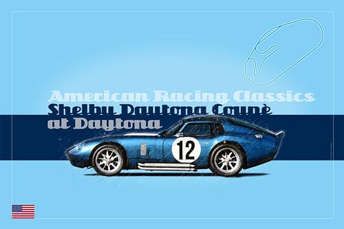Shelby Coupe in Daytona, USA