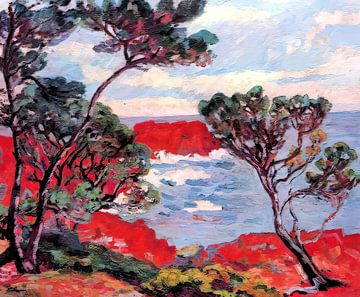 The Red Rocks - Armand Guillaumin