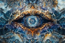 spirituelles Gleichgewicht Frau drittes Auge