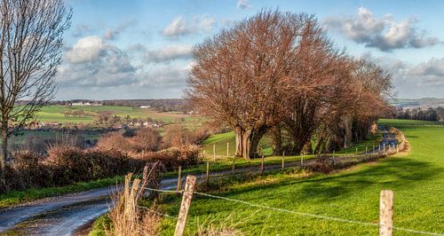 Panorama of the South Limburg landscape near Epen by John Kreukniet